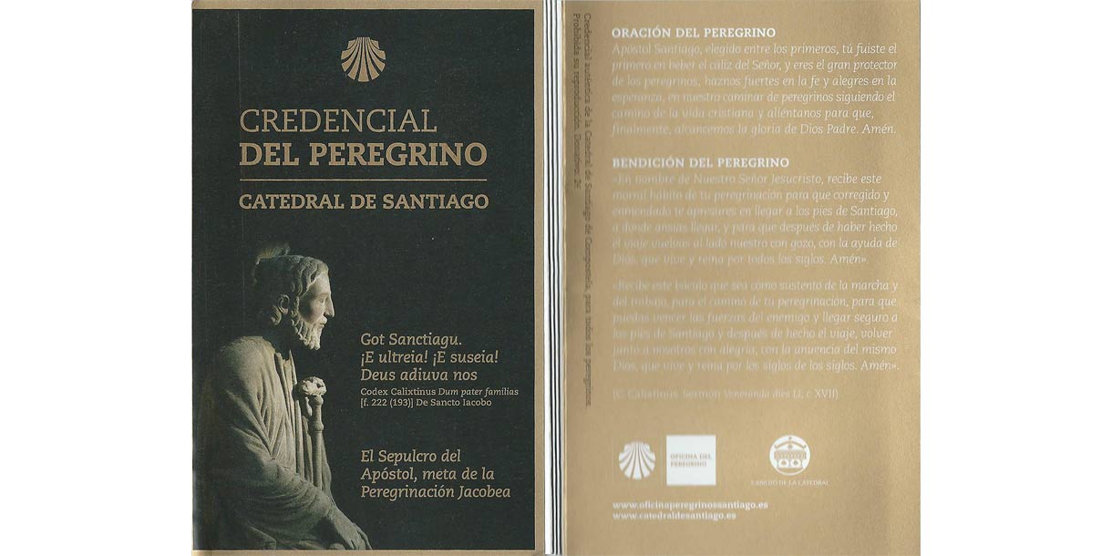 La Credencial Del Peregrino Del Camino De Santiago